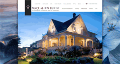 Desktop Screenshot of maccallumhouse.com