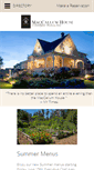 Mobile Screenshot of maccallumhouse.com